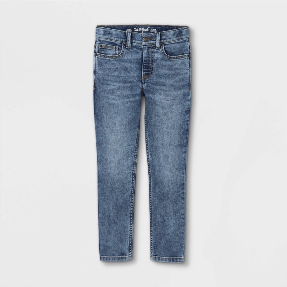 Toddler Boys Cat & Jack Blue Skinny Jeans Classic Style